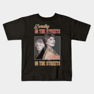 Dorothy In The Streets Blanche In The Sheets ∆ Graphic Design 80s Style Hipster Statement Kids T-Shirt